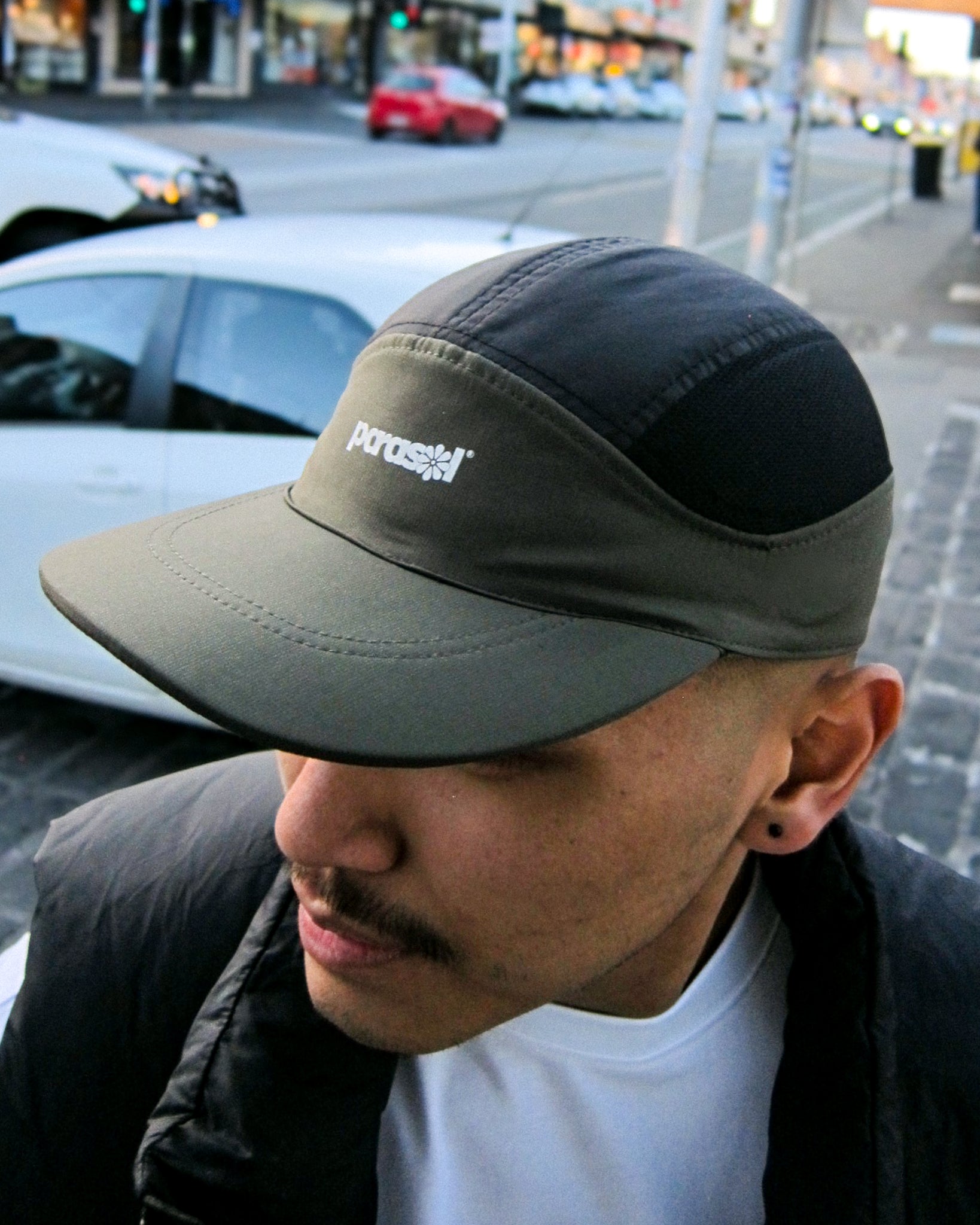 TECH CAP - OLIVE/BLACK